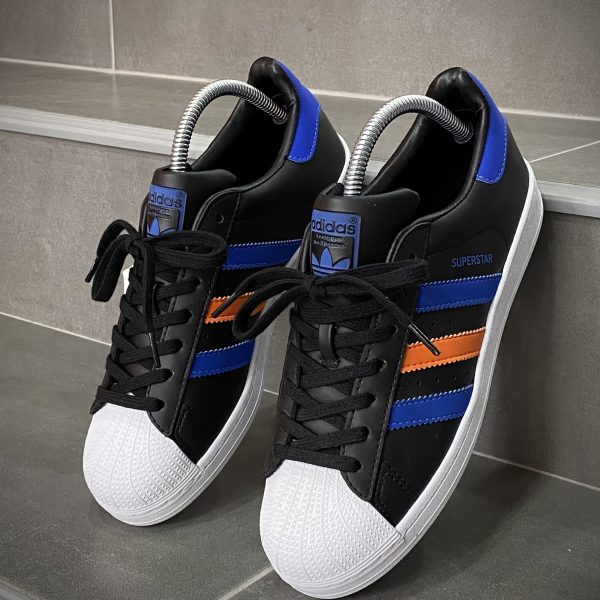 Adidas Superstar Siyah Lacivert Turuncu
